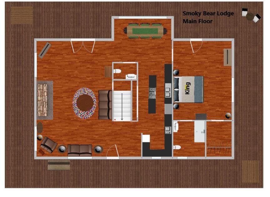 Smoky Bear Lodge With Guest House, Hot Tub, 1089 Free Tickets Each Paid Day, Dollywood And More Sevierville Extérieur photo